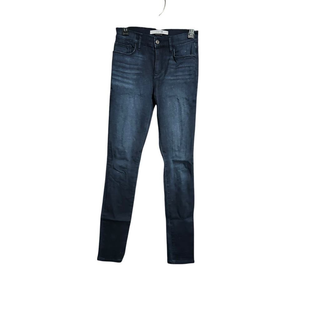 Joe's Jeans Womens 24 Skinny Dark Wash Stretch Denim Blue Jeans Inseam 30